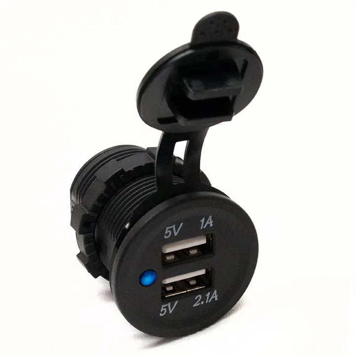 RS50782 – RACESPORT LT Cigarette Lighter Power Adapter, Used To Charge Up To Two Devices Using USB Port 3.1 Amp With ...